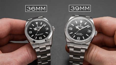 rolex explorer 1 39 mm lug to lug|how to measure Rolex size.